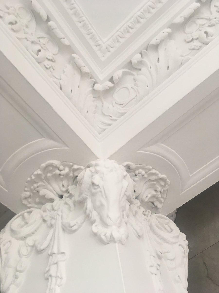 Nice to see our restoration project completed with a lick off paint council very happy that the mouldings have been restored /you just can’t tell the old from the new / very happy clients these are now luxury apartments in Preston city centre #restorationofallthings #listed