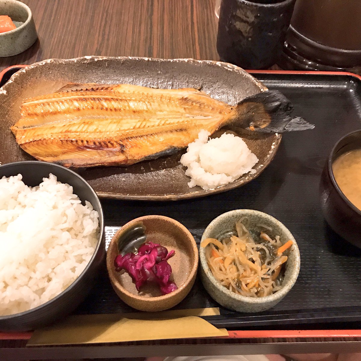 縞ほっけ定食 縞ほっけ定食