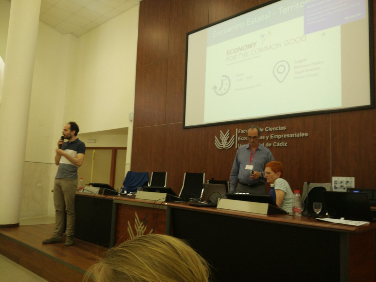 Retomando el trabajo en la #asamblea19 de la <a href="/EBienComun/">Economía Bien Común</a> 
#comunicación #cohesión