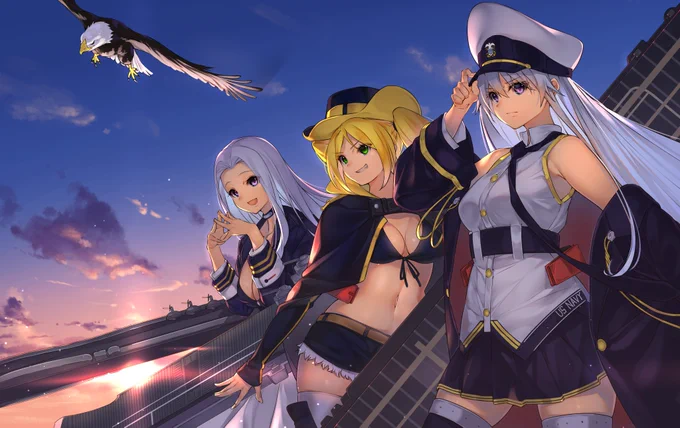 ヨークタウン3姉妹

#アズールレーン 