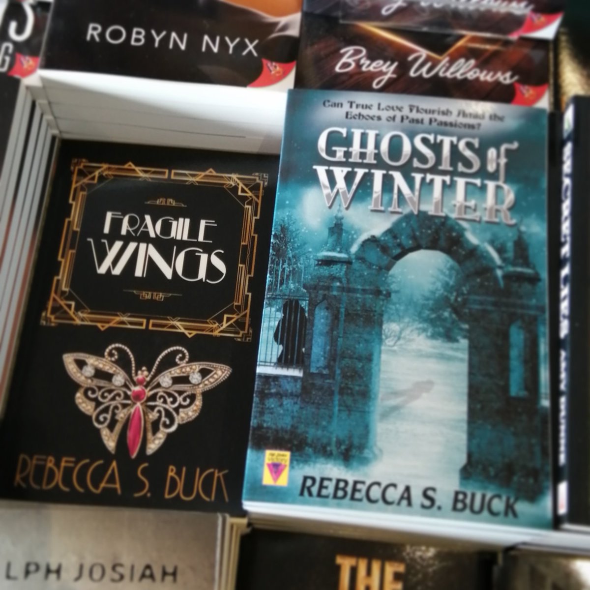 RMBuckWriting's tweet image. The @boldstrokesuk @boldstrokebooks event at @WaterstonesNG is underway! And here's a couple of my books on sale! #writingcommunity #AmWriting