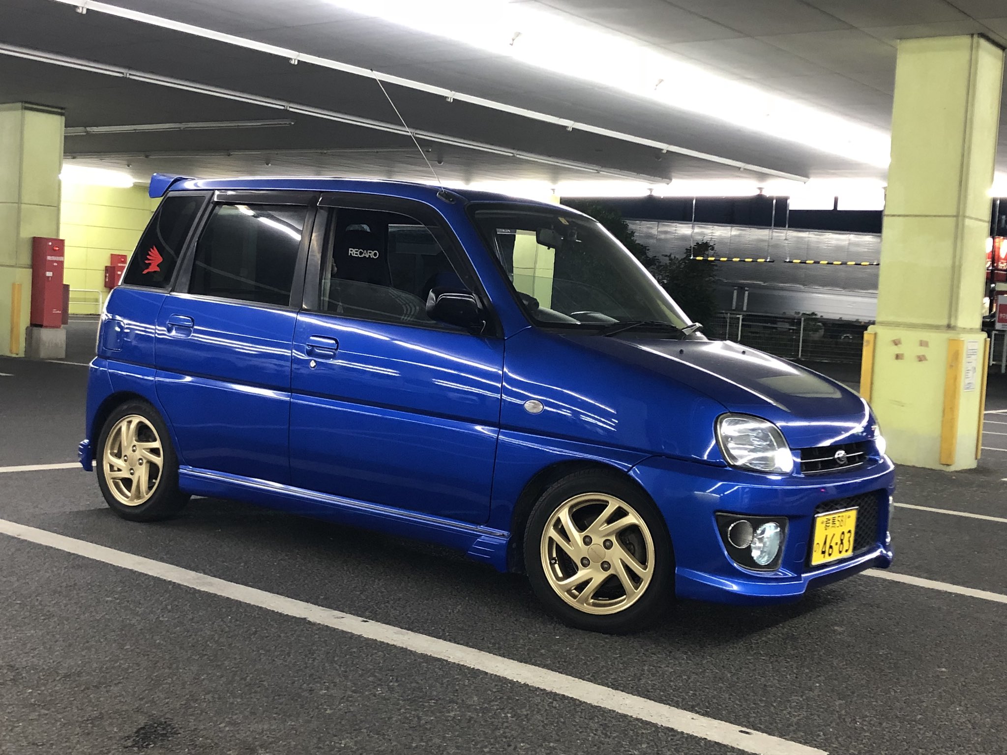 わた プレオにクスコの車高調つけました これで全下げですがちょうどいい ˆ ˆ T Co Odszmfyhsp Twitter