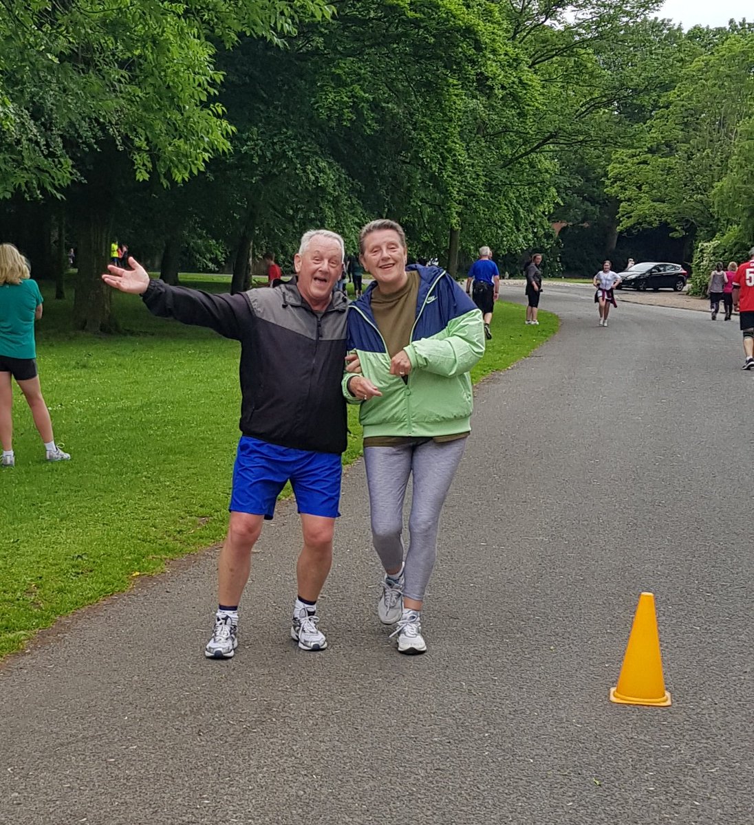 UptonGp's tweet photo. Great to see so many from the practice out supporting #GPparkrunpledge Great running everyone! #parkrunPractice #socialprescribing https://t.co/wOpG4fk4YN