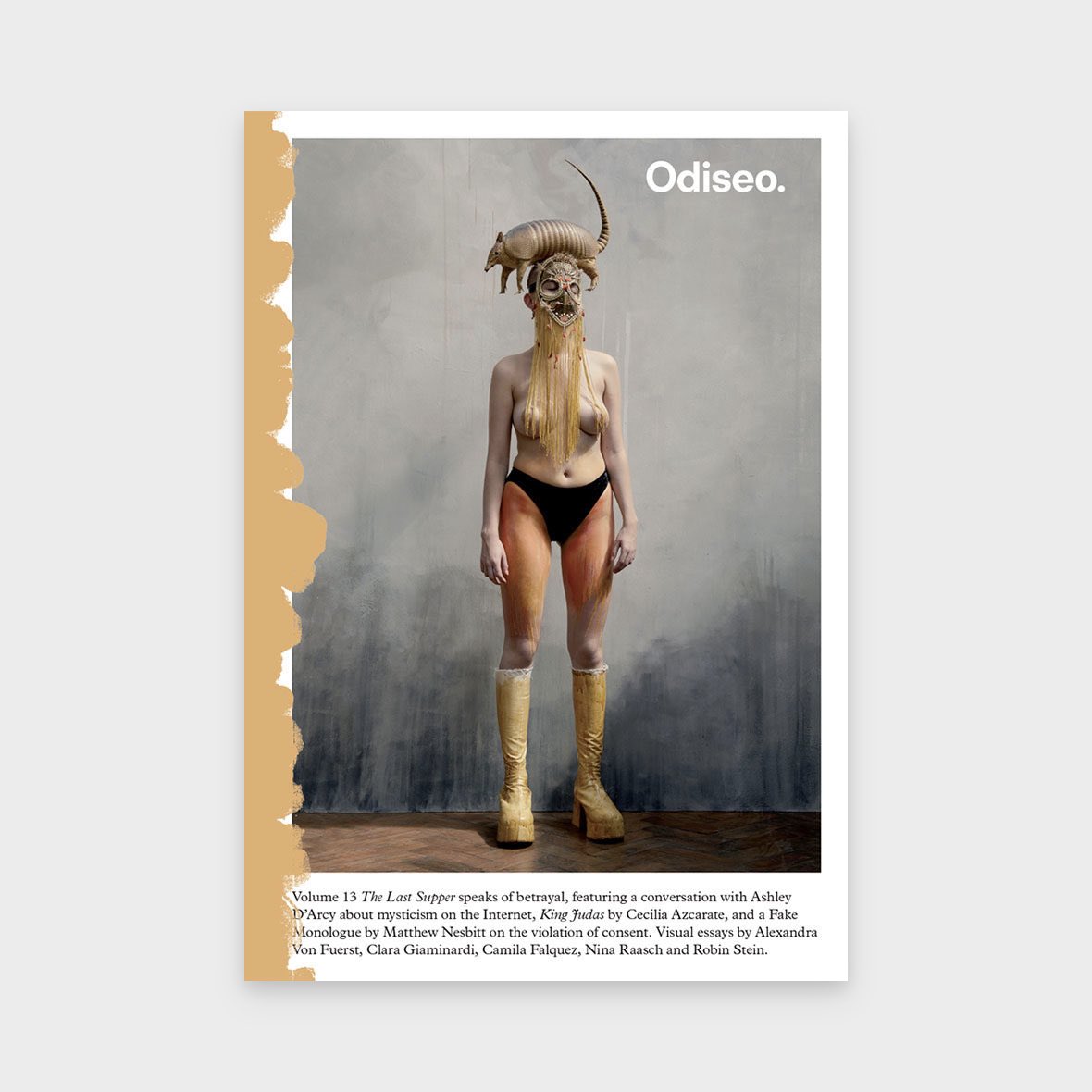 disconnectstore's tweet photo. Odiseo Vol. 13, The Last Supper was born from the unlucky number 13 – Judas, the disciple who betrayed Jesus, was the 13th to sit at the table. Born from this superstition, the editors look at how acts of treachery in many ways define the world we live in. https://t.co/EUhwX03HLH https://t.co/MYJ2yr0bPy