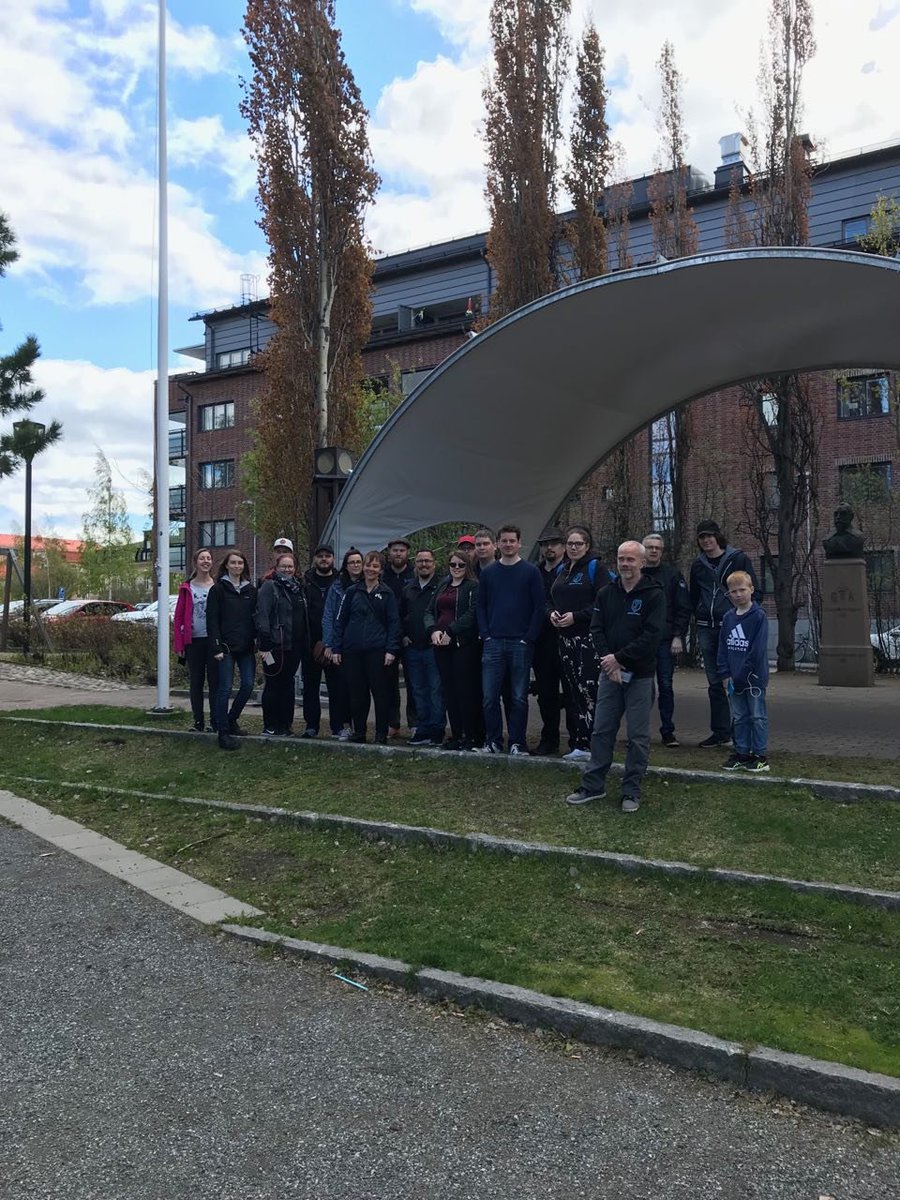 P4k3's tweet photo. Ingress first saturday event in Luleå #IngressFS #ingress #ingressluleå https://t.co/gzKchhVbuB
