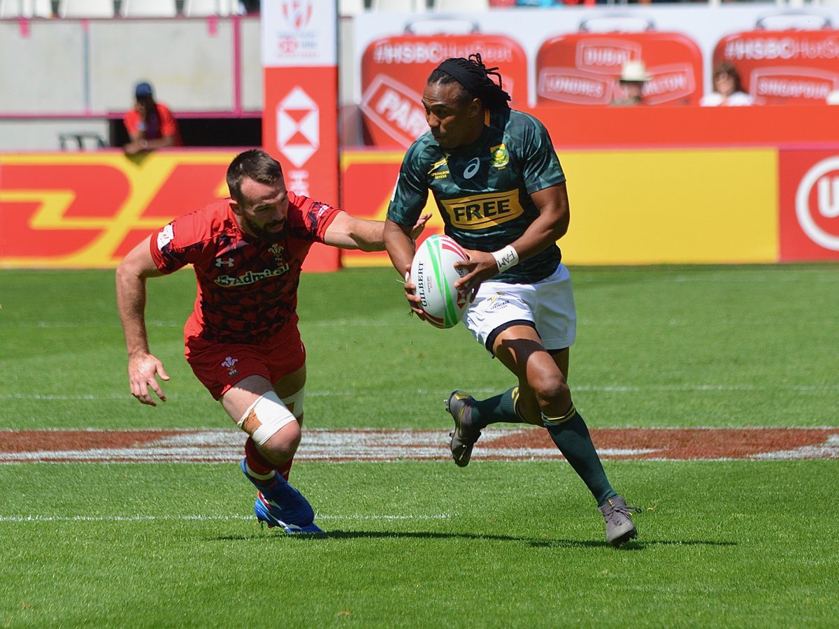 Blitzboks's tweet photo. Welcome back @AfrikaCecil Wonderful to see this man back in full flight. He came on as a replacement against Wales @Paris7s and scored a great try to mark his return after a year's absence from @WorldRugby7s . @CastleFreeSA @FNBSA @ASICS_ZA @ASICSRugby https://t.co/unG2qqjiFo