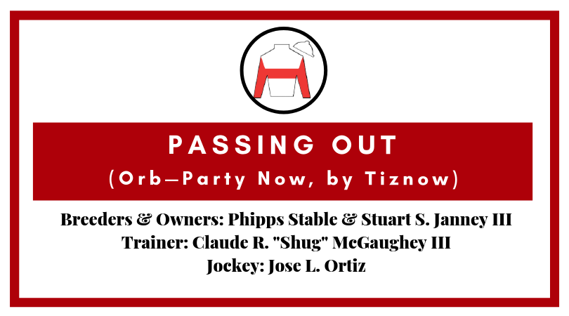 PhippsStableFan's tweet photo. PASSING OUT's ALLOWANCE DEBUT SATURDAY
#StuartJanney & #PhippsStable's 3yo #ORB filly #PARTYNOW is entered for June 1, Belmont R2, $82,000 AOC, 3/f, 1โ
mi. turf, jockey @jose93_ortiz. She won debut Feb. 23 at Gulfstream w. a strong closing run to win by 1 length. @JLOrtizFans https://t.co/RPFMwvyqKS