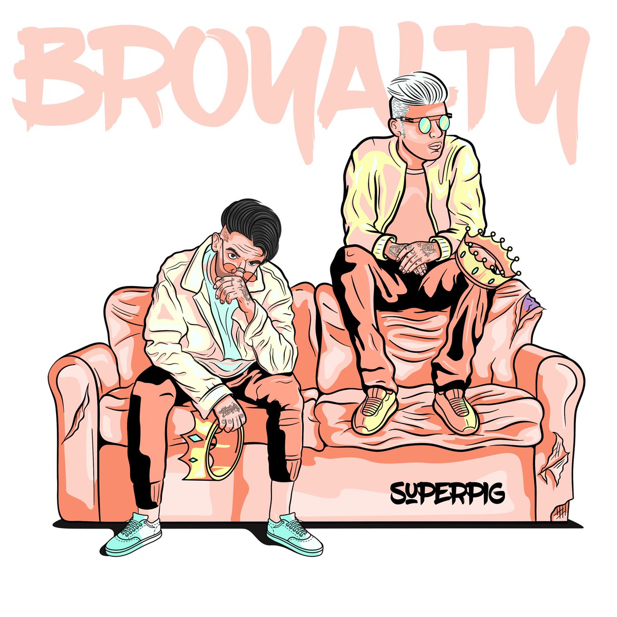 WeAreSuperpig's tweet photo. 1 DE JULIO, nuestro nuevo álbum, BROYALTY. Le hems dado mucho mimo, un trabajo que tiene sentido de principio a fin, cada canción tiene su por qué y tiene relación con las demás. Os invitams a que cuando lo escuchéis, abráis la mente y lo escuchéis de principio a fin, sin pausa🤗 https://t.co/JwN7Psuqsr