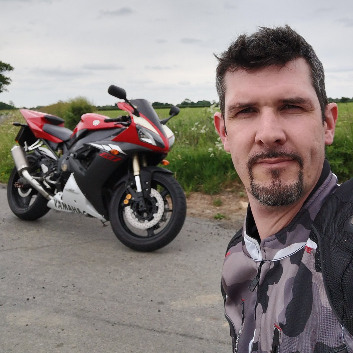 1st ride since the leg operation, Happy days. 😊