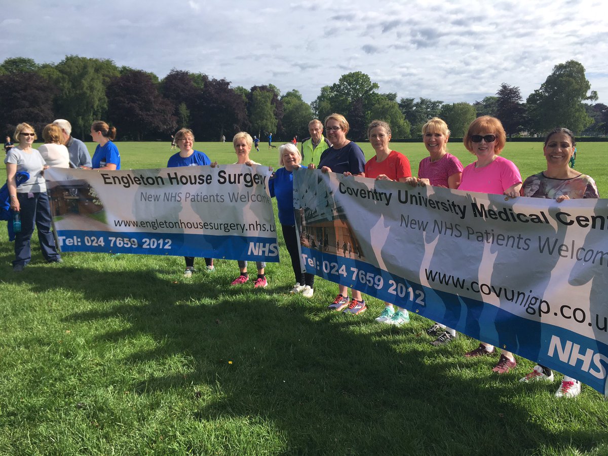 monicagreen42's tweet photo. Great Parkrun this morning at Coventry. Thanks very much to all the organisers. From Broomfield Park Medical Surgery and Warwick University Surgery. We all managed the whole 5km! #parkrunPractice #parkrun #RCGP #coventryparkrun . Forgot my barcode,but remembered brownies! https://t.co/1WjqdhOv5g