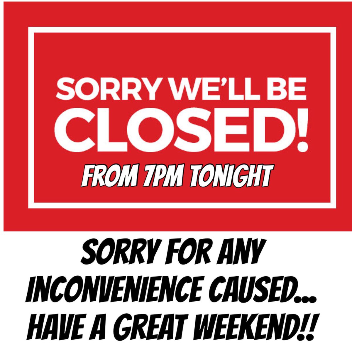 findonvalleybar's tweet photo. Sorry guys and girls...
Closed for a private function... https://t.co/MyQbAcXG6h