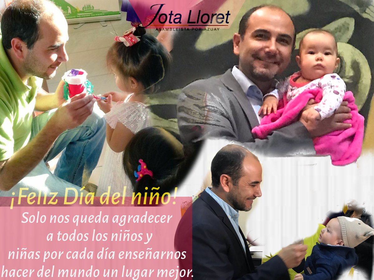 jotalloretv's tweet image. Los niños y niñas alegran la vida de los adultos, y en muchas ocasiones nos enseñan lecciones vitales de aprendizaje sobre los verdaderos valores de la vida. Son ellos el presente y futuro de nuestra patria.  #DíaDeLaNiñezEC
