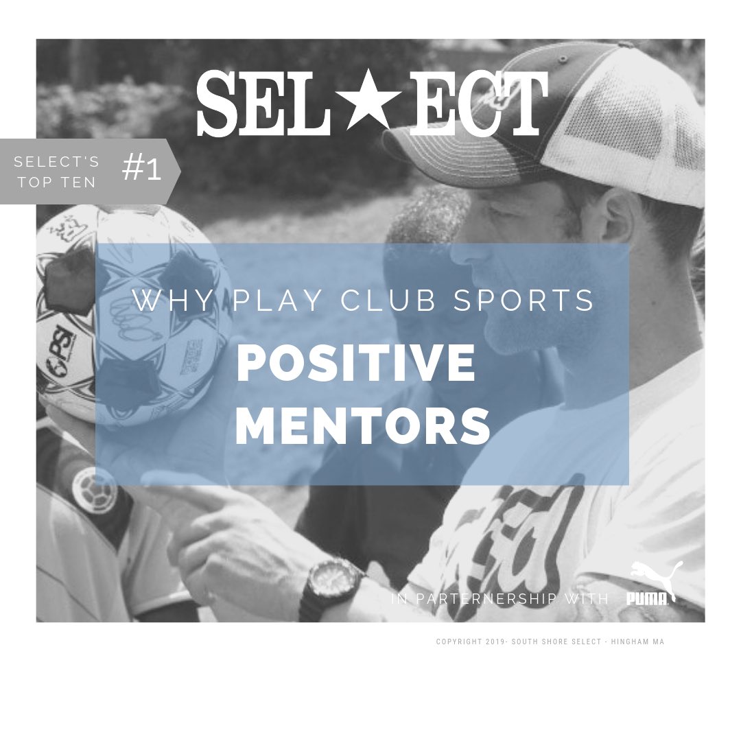 SSSelect's tweet photo. Top Ten Reasons to Play Club Sports
#1 Positive Mentors
.
#toptenreasons #clubsports #goals #clubsoccer #TheSelectDifference https://t.co/74XOZXY4iV