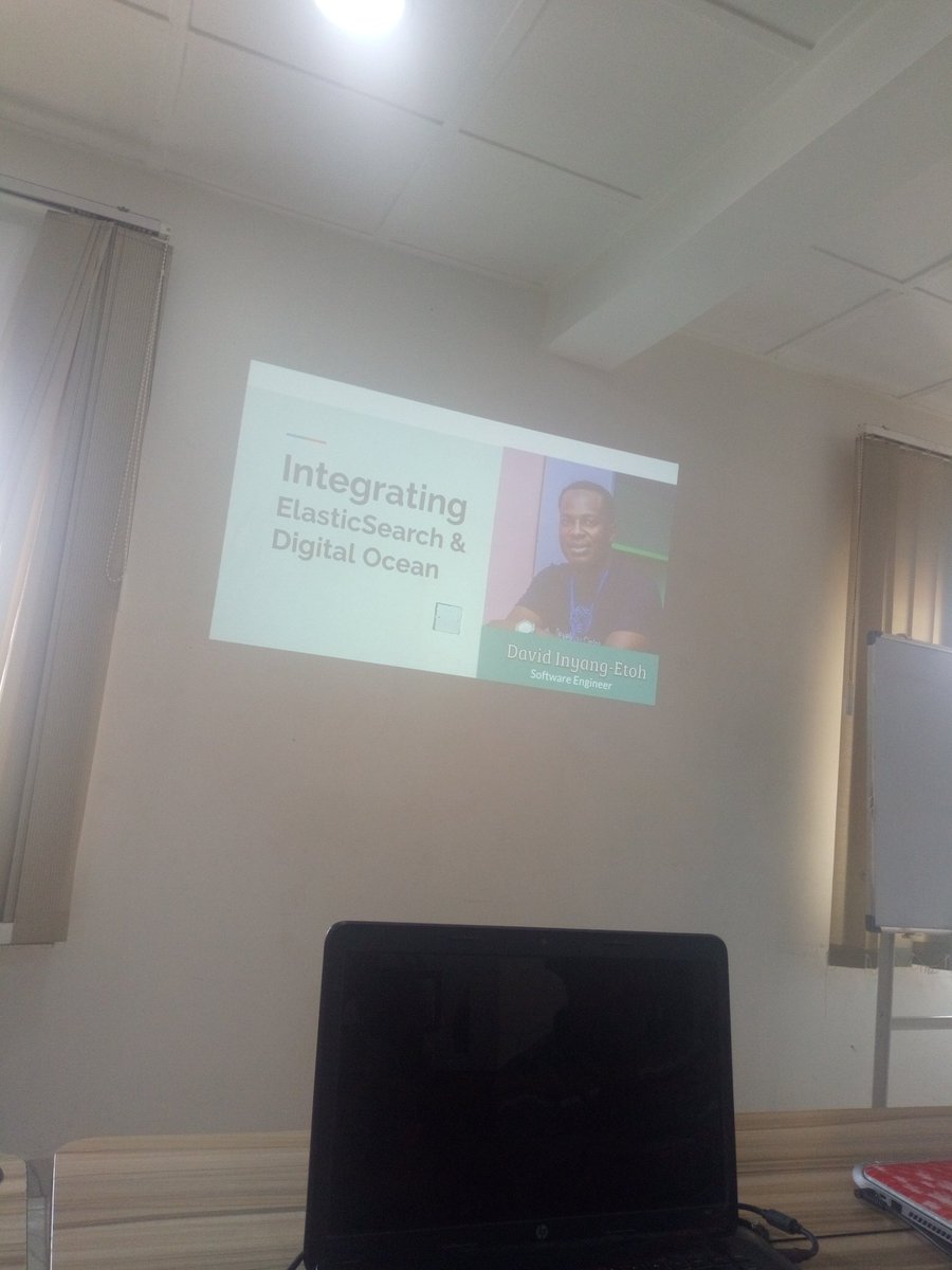beethelighted's tweet image. Integrating ElasticSearch & Digital Ocean by @dinyangetoh
#kodehauz #pythonmeetup2019
@PythonAkwaIbom @PythonNigeria @ThePSF @agatevureglory @cjustinobi @almaudoh @ayolovisgod