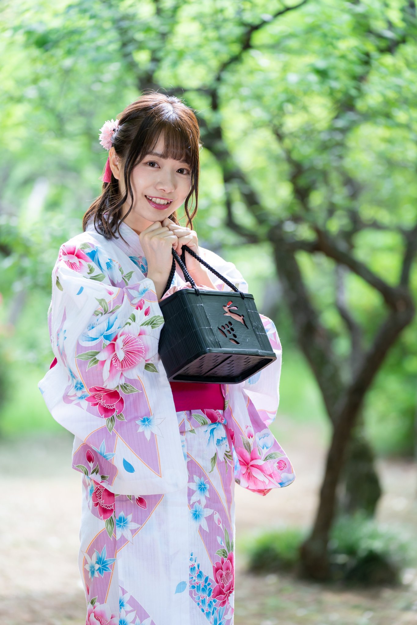 服と着物と天然石さま専用（原画）春風が吹く街 ほか　2点おまとめ 鳥取・倉吉・着物レンタル】倉吉絣でまち歩き！ほどき紙