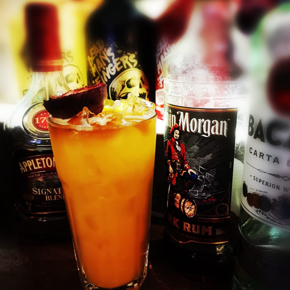 Introducing June’s Cocktail of the Month - The Zombie 😍 Love rum? This one is for you!