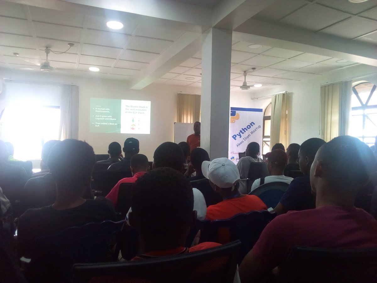 POUNLARS's tweet image. Elastic Search is a distributed RESTful search and analytics engine capable of solving a growing number of use cases. It's the heart of the Elastic Stack. @kodehauz @ThePSF @digitalocean @PythonAkwaIbom @elastic #PythonAkwaIbomMeetup