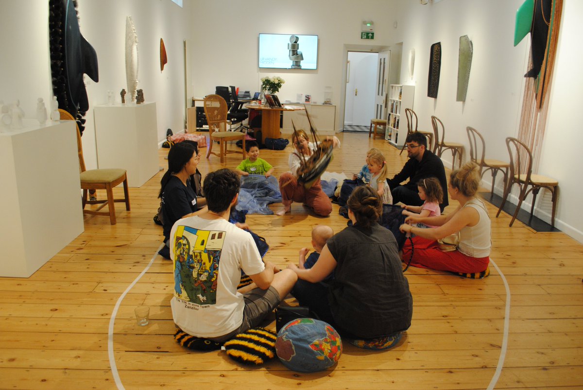 ogeducation's tweet photo. Thank you to everyone who came on our #magical #adventure this morning @OctoberLondon #familyartday #new #exhibition #LRVandy #boat #journey #halfterm #artactivities #earlyyears https://t.co/2X2EyKdAgE
