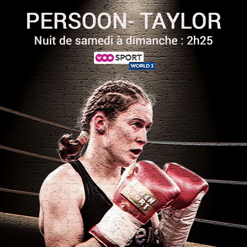 BFNpromotions's tweet photo. F I G H T  D A Y  on  #VooSportWorld1 LIVE #TaylorPersoon 🇧🇪 #RoadToUndisputed  #AndNew #TeamPersoon #Undisputed #Belgium #DelfinePersoon #Boxing #ImWithPersoon https://t.co/O5hmfS7OyN