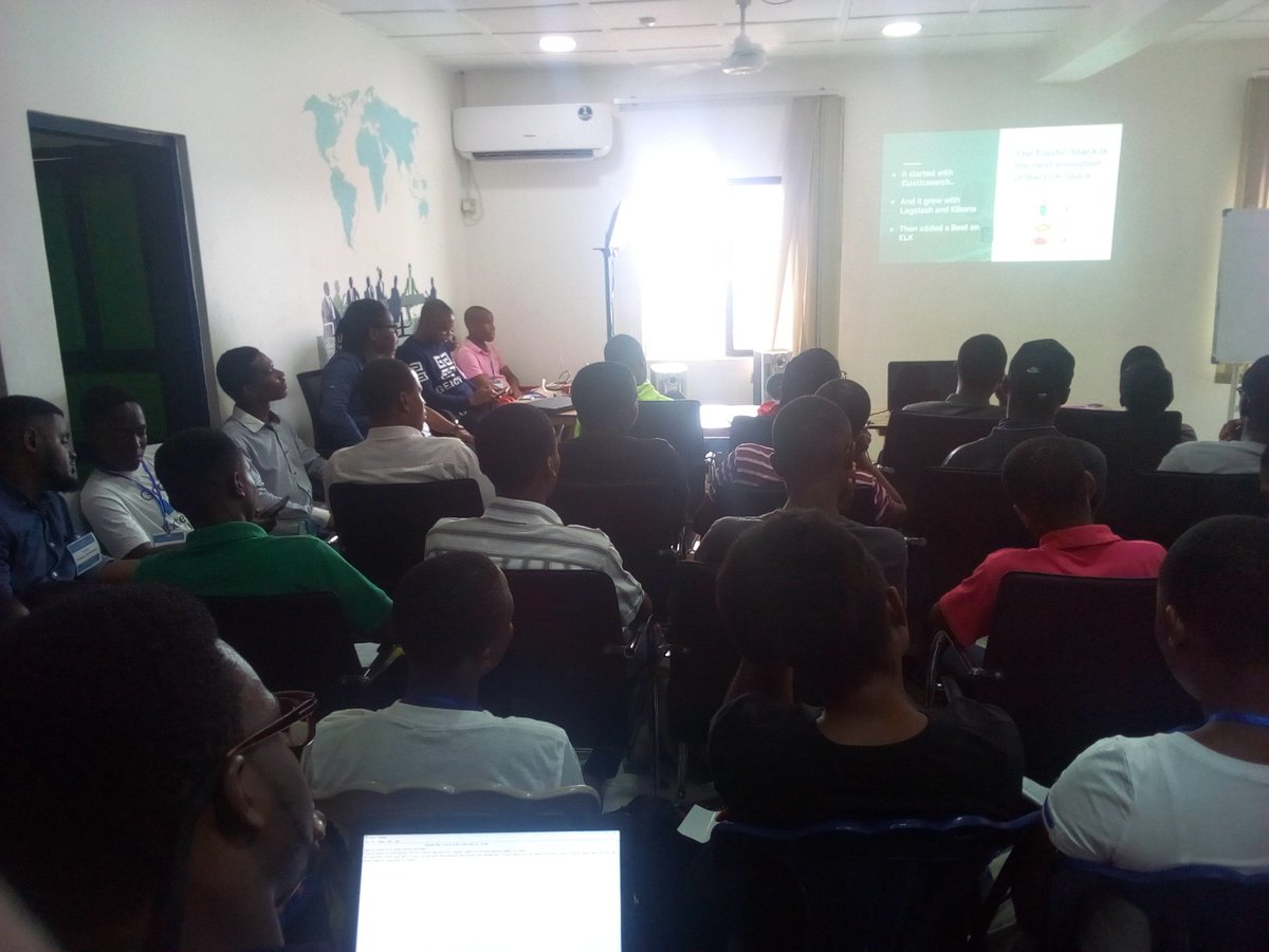 POUNLARS's tweet image. We have a very full house @kodehauz. The response is awesome. Were growing a good/big Python/Data community here in Akwa Ibom. You're welcome to join 😚 @PythonAkwaIbom @digitalocean @elastic @ThePSF #PythonAkwaIbomMeetup