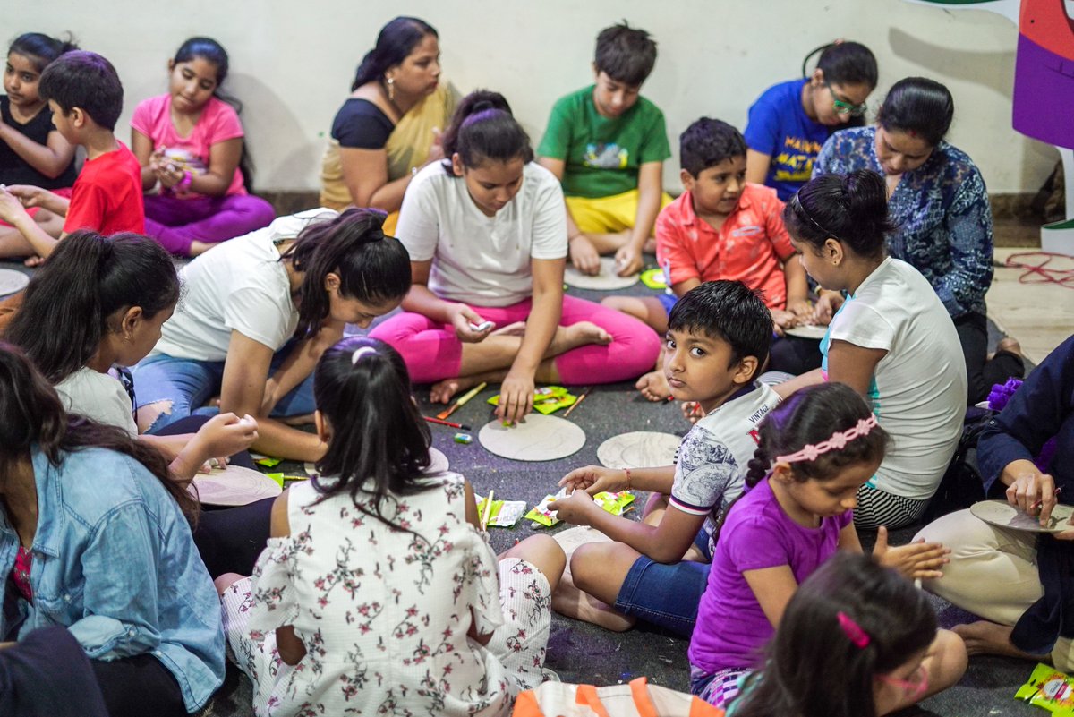 KNMAIndia's tweet photo. On Day 8 of “Craftopia Season-2” an art workshop on ‘Goa- Relief Work' was conducted at Kiran Nadar Museum of Art Noida & Delhi.
Join us to learn more of these regional Indian art forms & craft practices.
Time: 11am - 1pm
Age Group: 6+ Years
#Craftopia #Craftopia2019 https://t.co/wSDF7hqJqO