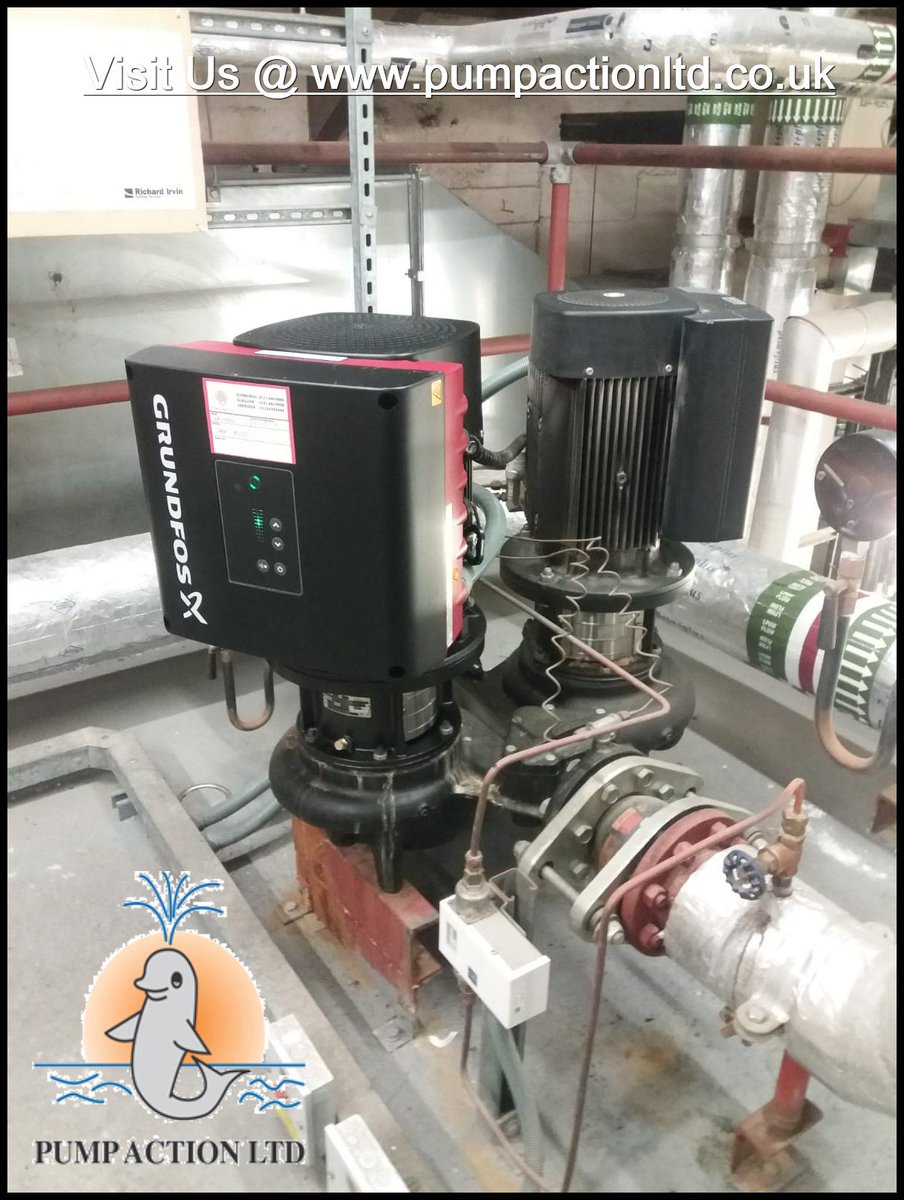 Pump Action LTD's Ian Hector - Installed, tested and commissioned this Grundfos TPED 80/250 in Aberdeen on Friday.
With three branches we cover the whole of Scotland, call us for all pump related enquiries - 01224 965444
#grundfos #pumps #scotlandsfastestgrowingpumpspecialist