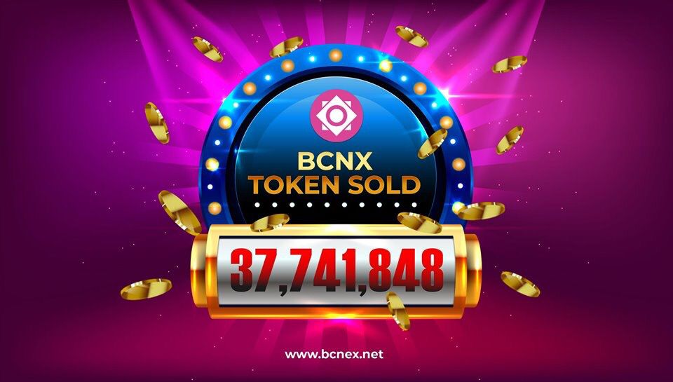 bcnex_net's tweet photo. Just FYI, 37,741,848 #BCNX tokens are sold!
#BcnexICO #BcnexComing https://t.co/x4wvhDPwxo
