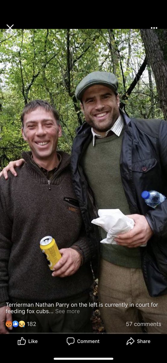 LynneFdF's tweet image. @Jamiehuwroberts shame on you. Nathan Perry in court for feeding live fox cubs to hounds #banhuntingwithdogs @Animal_Watch @Keeptheban_