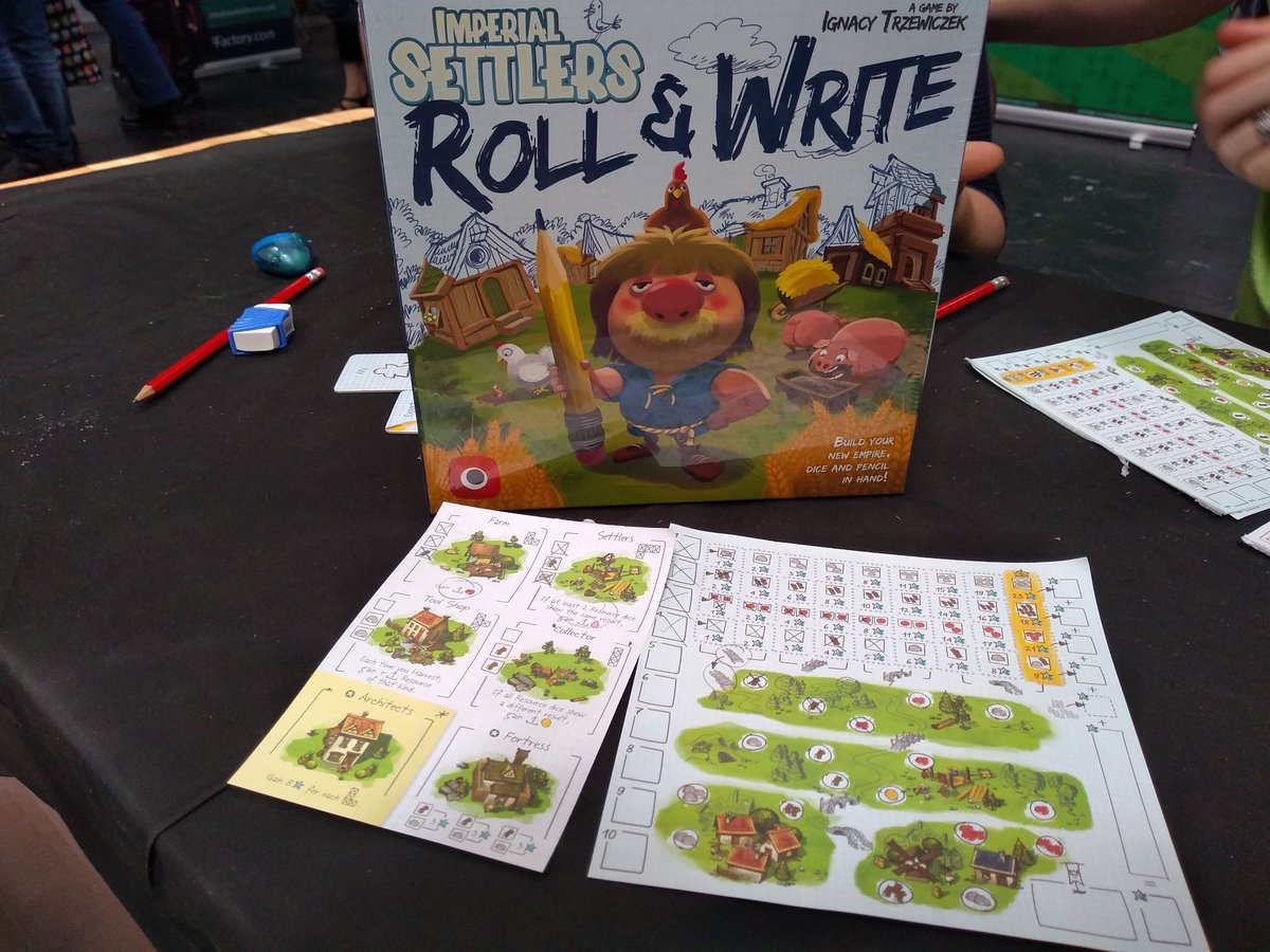 This is rather lovely...
#UKGE2019 #rollnwrite