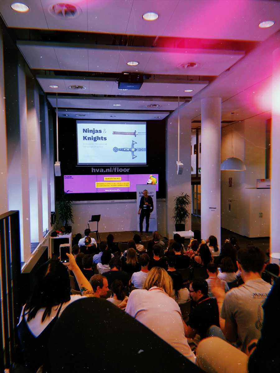 mstrgsnsh's tweet image. #UXcampAMS19