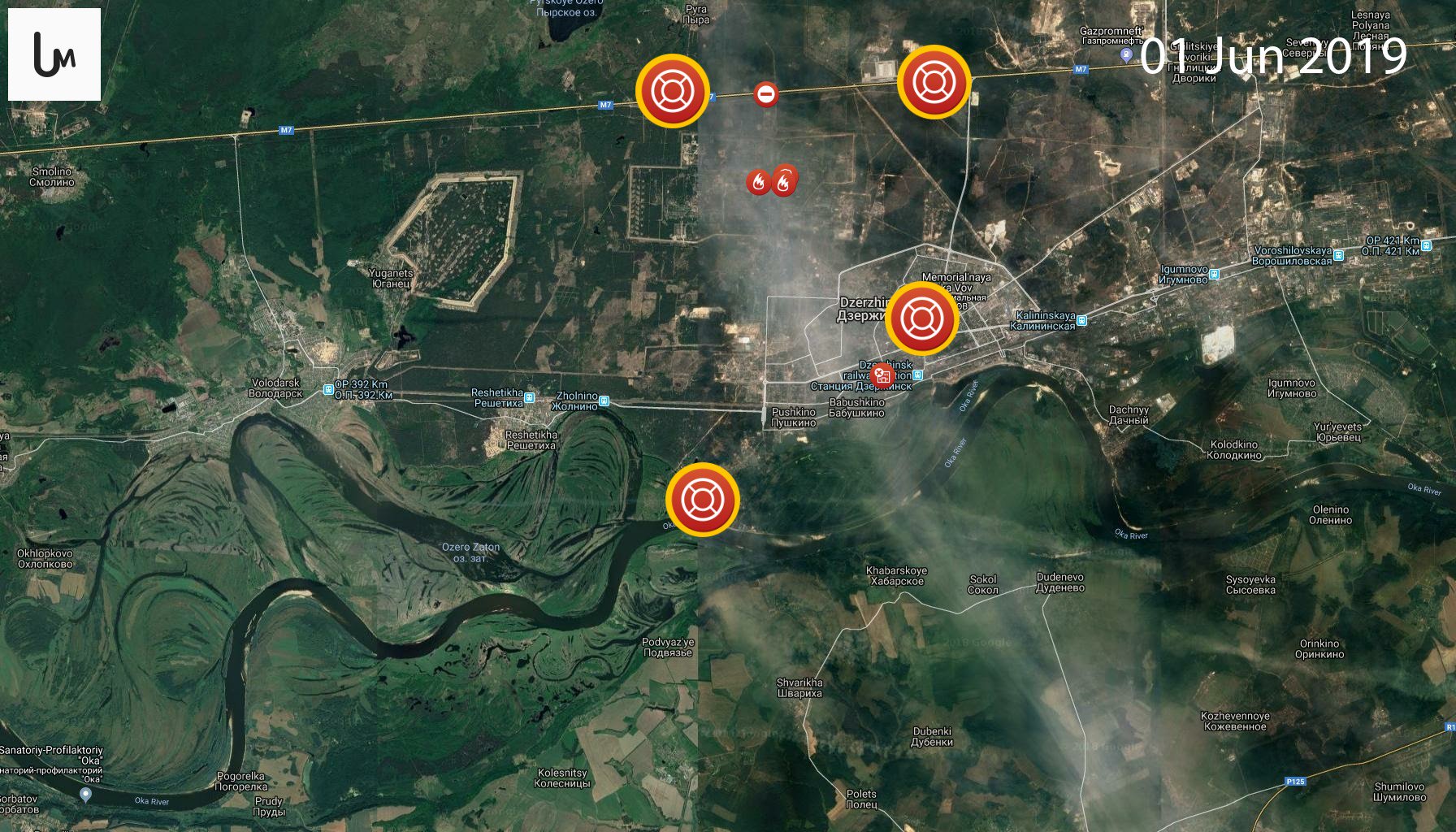 Карта желнино нижегородская область