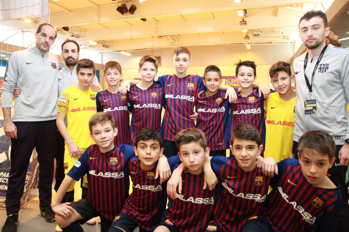 🏆 Classificació Camp. Espanya Aleví Futbol sala J1
⌚ 12 h <a href="/FCBfutbolsala/">Barça Futbol Sala</a> 5-1 NS del Pilar
📍 Ciutat Esportiva Joan Gamper
🔵🔴 #ForçaBarça
