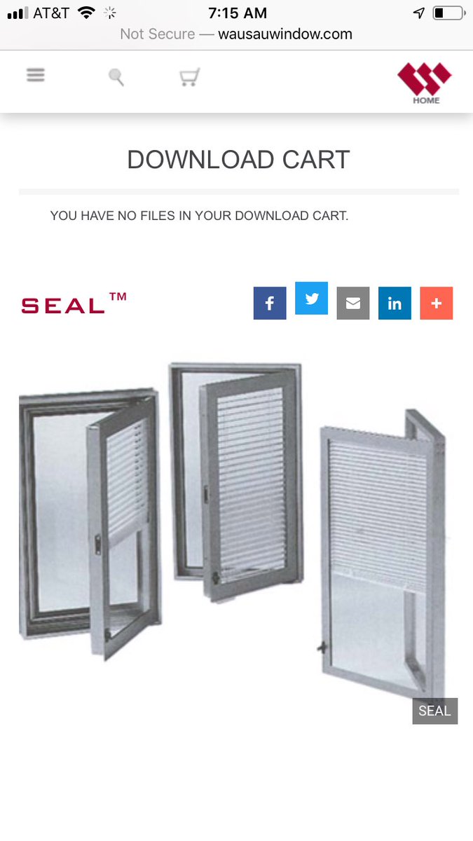 FronekSteve's tweet photo. New @WausauWindow  SEAL interior accessory window information now available at https://t.co/8gNLv3IVut https://t.co/4HkPNFjtLy