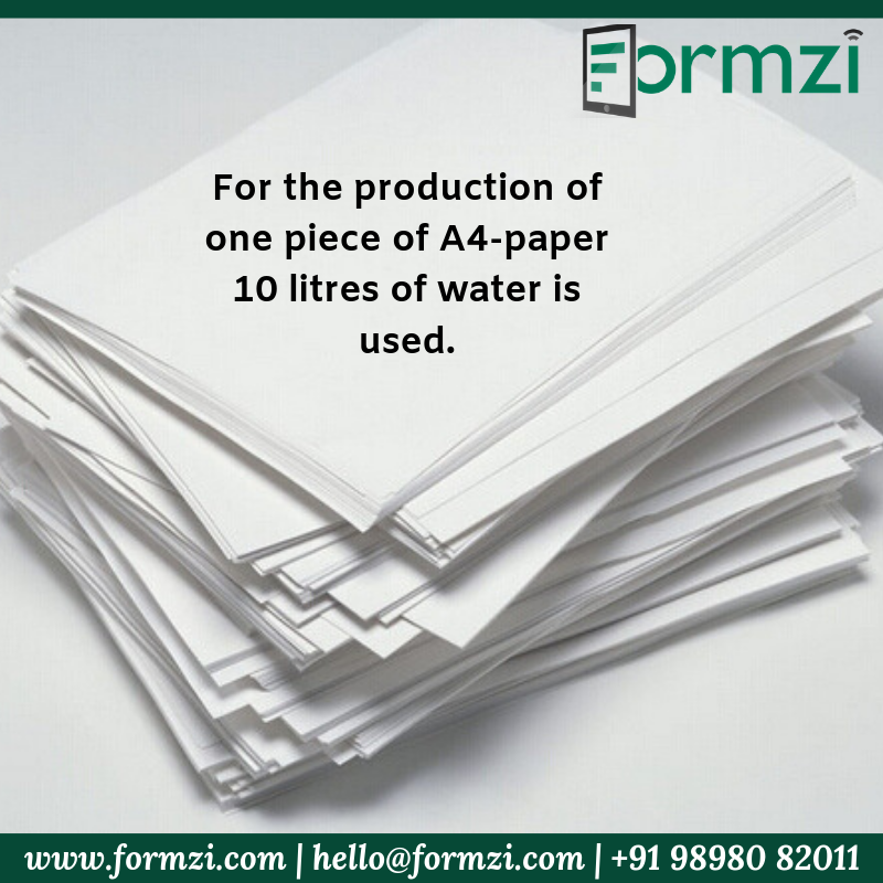 formzii's tweet photo. We daily use or sometimes waste lots of papers in our offices.
Reduces the use of paper forms, use digital forms.
Save Water, Save Planet.
https://t.co/E5RaZki06k
#Formzi  #DigitalForms #SaveWater #SavePlanet #FormBuilder #PaperlessPapaerWork #office #PaperForms https://t.co/Z7WWEtb68d