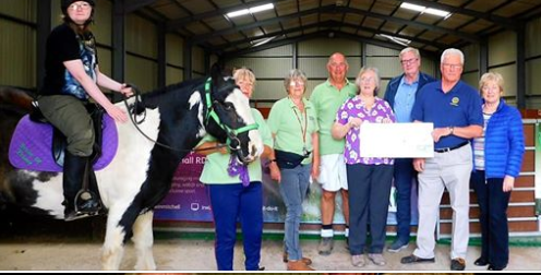 Thank you <a href="/DoncasterRotary/">Doncaster Rotary, UK</a> for this fabulous cheque from the Quiz Night. We're already studying for the next quiz!