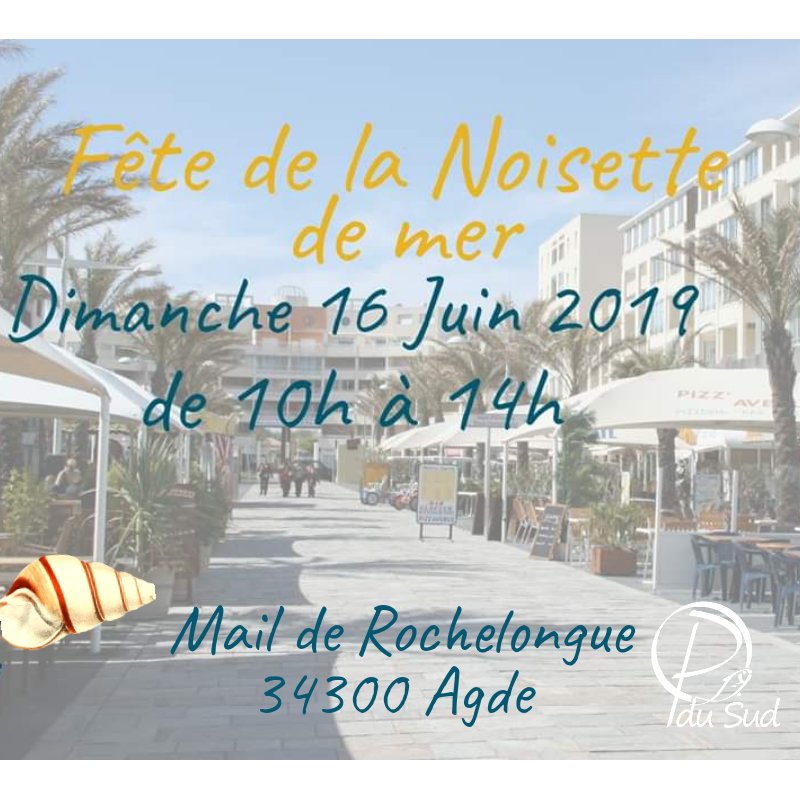 OPduSud's tweet photo. Réservez votre journée pour la fête de la Noisette de Mer!
#dégustation et rencontre avec des #pêcheurs. Un moment convivial et gourmand autour de ce gastéropode.
#petitsmétiersdelamer #local #nassechangeante

⤵️ lien vers l'événement Facebook :

https://t.co/nAhLdbkxyG https://t.co/SUVnC0Pega