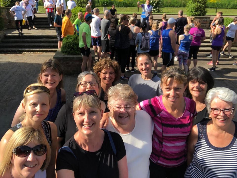 DrCarolynRIC's tweet photo. 11 of us from Rowhedge and Uni of Essex Medical Practice @ColTe_GPs at Colchester Castle Parkrun #GPparkrunPledgeDay https://t.co/tLrmcyIXxo