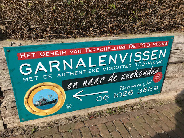 #Terschelling zondag 2 juni varen we om 12:00 uur uit! Garnalenvissen en naar de #zeehonden met de TS3-Viking 06 1026 3889 of boek via <a href="/terschellingvvv/">VVV Terschelling</a>