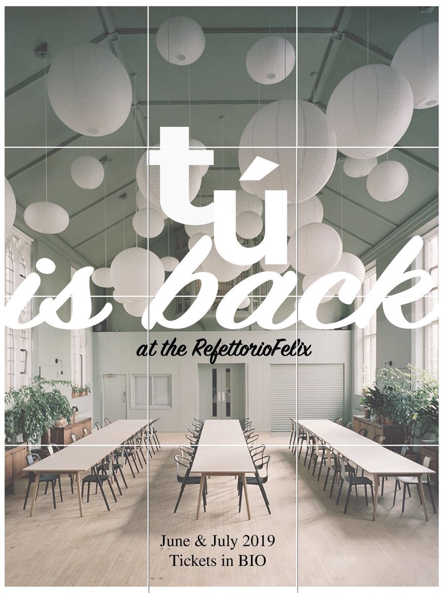 Watch “Tú at Refettorio Felix” on #Vimeo vimeo.com/337318721