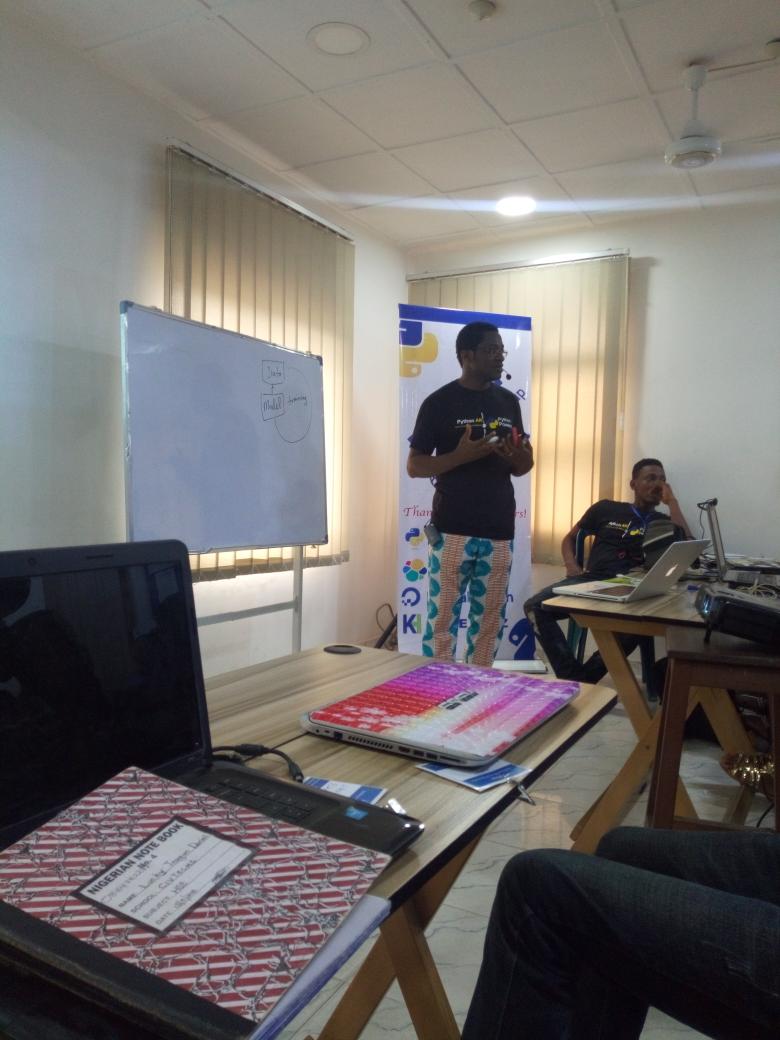 beethelighted's tweet image. @almaudoh on Machine Learning; the beginner level.
#kodehauz #pythonmeetup2019
@PythonAkwaIbom @PythonNigeria @ThePSF @agatevureglory @cjustinobi @ayolovisgod