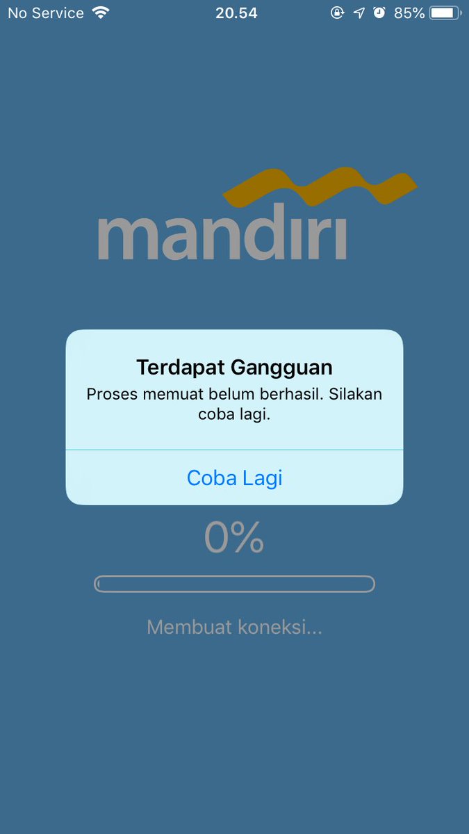 eriicchandra's tweet photo. Mandiri lagi ada gangguan kah? @mandiricare https://t.co/zIGf9aVTW6