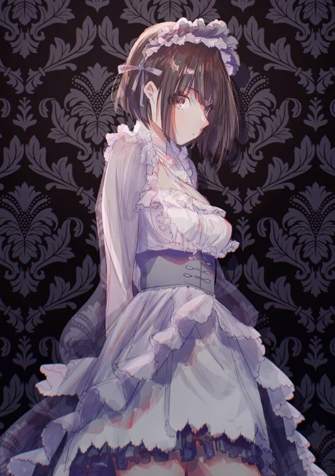 雪膚花貌
#ちとせてんごく #雨森と美術 #2434ガールズコレクション 
