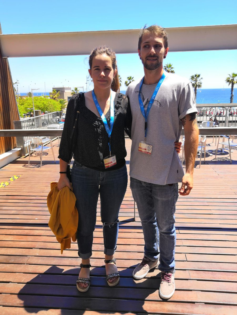 DivIDE_2025's tweet photo. #MinusEndGirl #TubulinCodeGuy 
Alejandra Laguillo Diego and Ivan Zadra PhD students and #divide_p2p organizers. They were at the center of all planning and logistics of the conference with support from the @CRGenomica 

@divide_eu 
@DivIDE_Vernos 

#ManagementTeam https://t.co/TdYQSup8J7