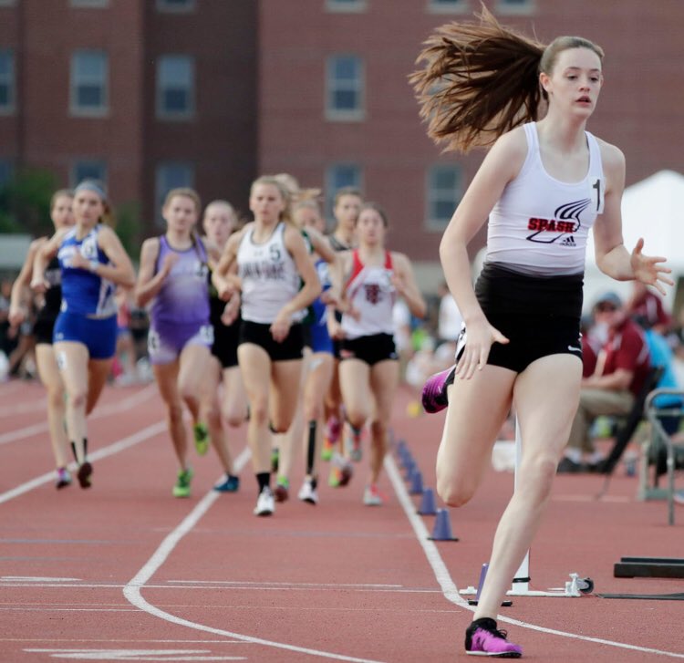 CoachNate7's tweet photo. Congrats to freshman @roisinwillis_ on destroying the state record and running the top 800 time in the nation. Just getting started!!! @spashgirlstrack @DyeStat @WISTCA @MilesplitWI @FloTrack https://t.co/LSWtGr0hFr