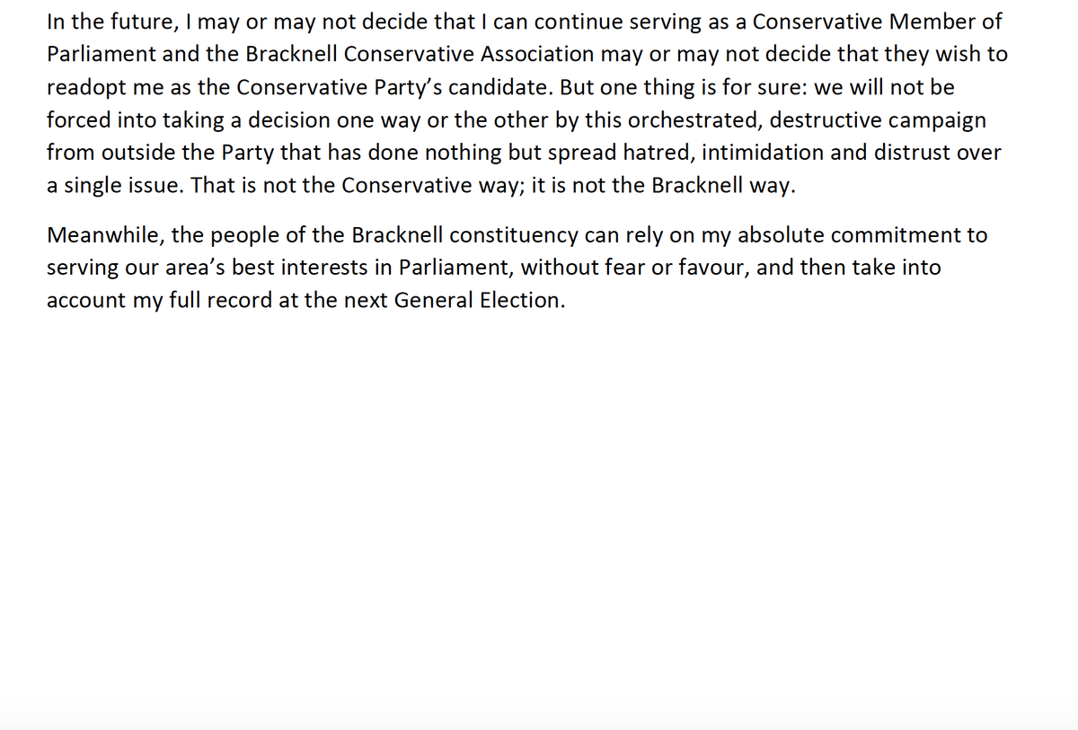 My statement in response to <a href="/BracknellTory/">Bracknell Conservatives</a> vote of 'no confidence': phillip-lee.com/press-release/…