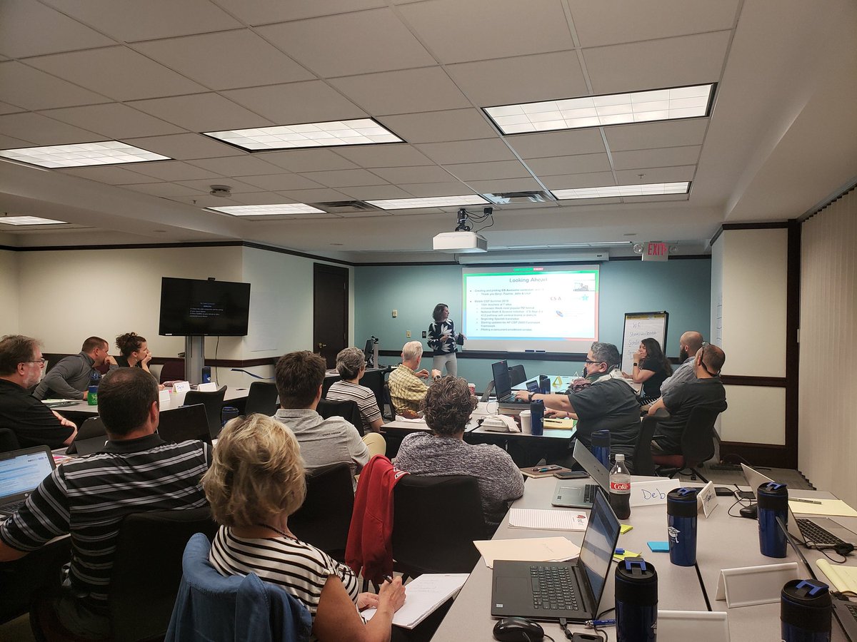 mobilecsp's tweet image. What are you doing with your #SaturdayMorning? We&apos;re at #MobileCSPOrientation learning about updates with #MobileCSP and @nationalcsed #CSforAll