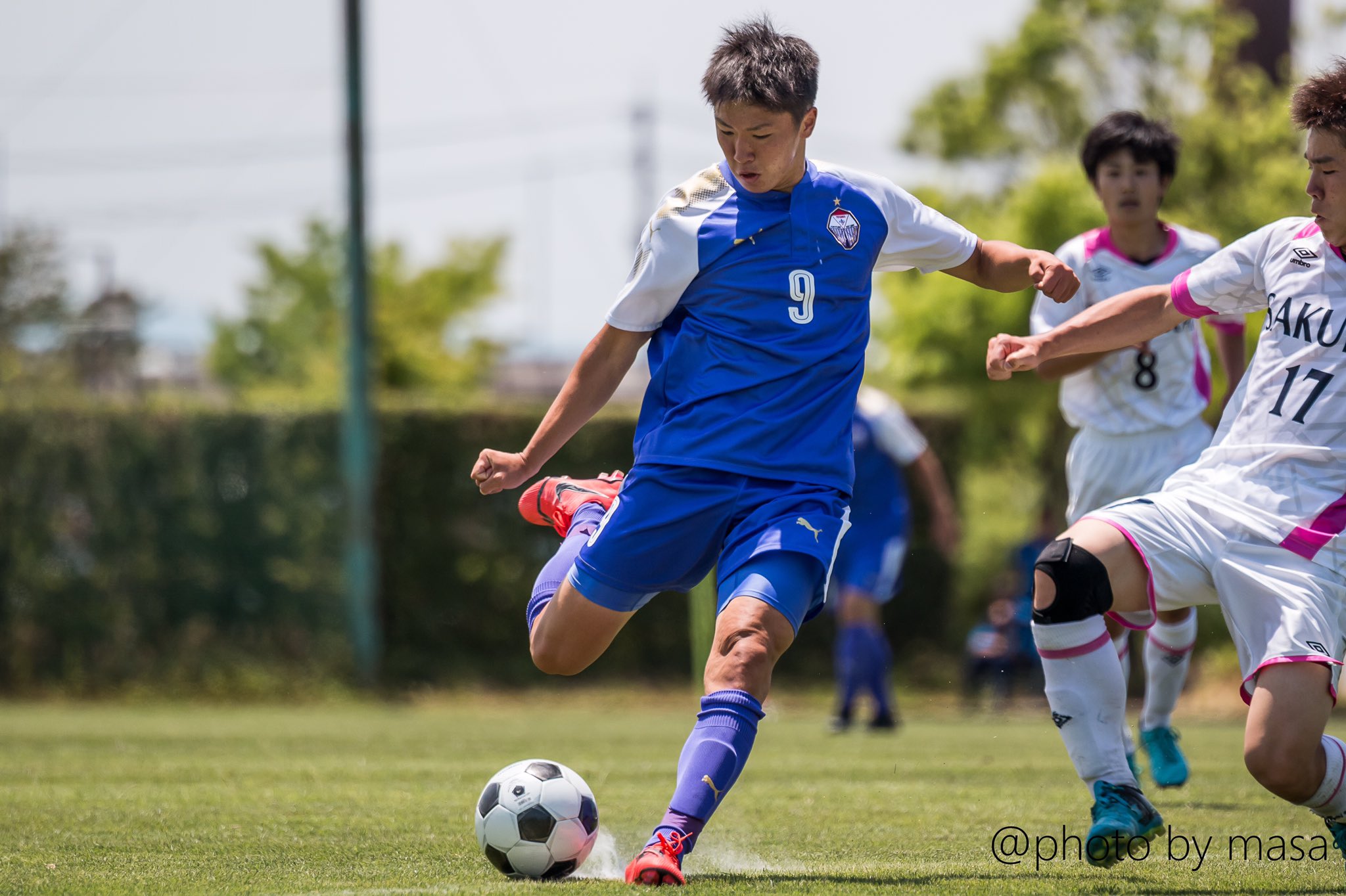 Masa 富山県高等学校総合体育大会 サッカー競技 準々決勝 富山第一 Vs 桜井 富山県高校総体サッカー Photography Photograper ファインダー越しのわたしの世界