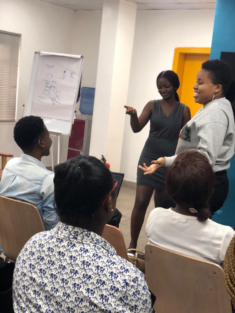 FavourChi__'s tweet image. #CodeLiteracyDay currently ongoing in Lagos Chapter by @SheCodeAfrica