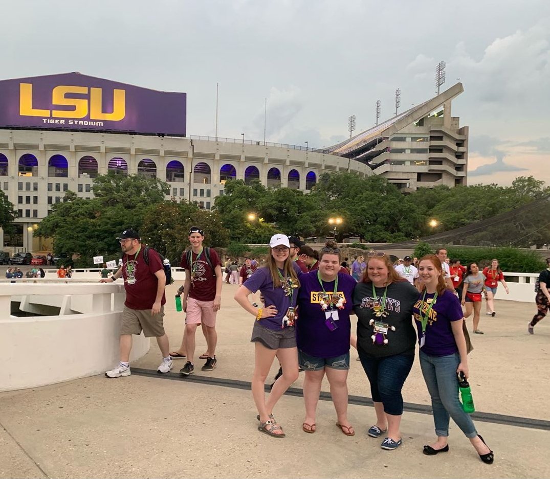 We had a great first day in Baton Rouge representing <a href="/stkatesrha/">St. Kate's RHA</a> !