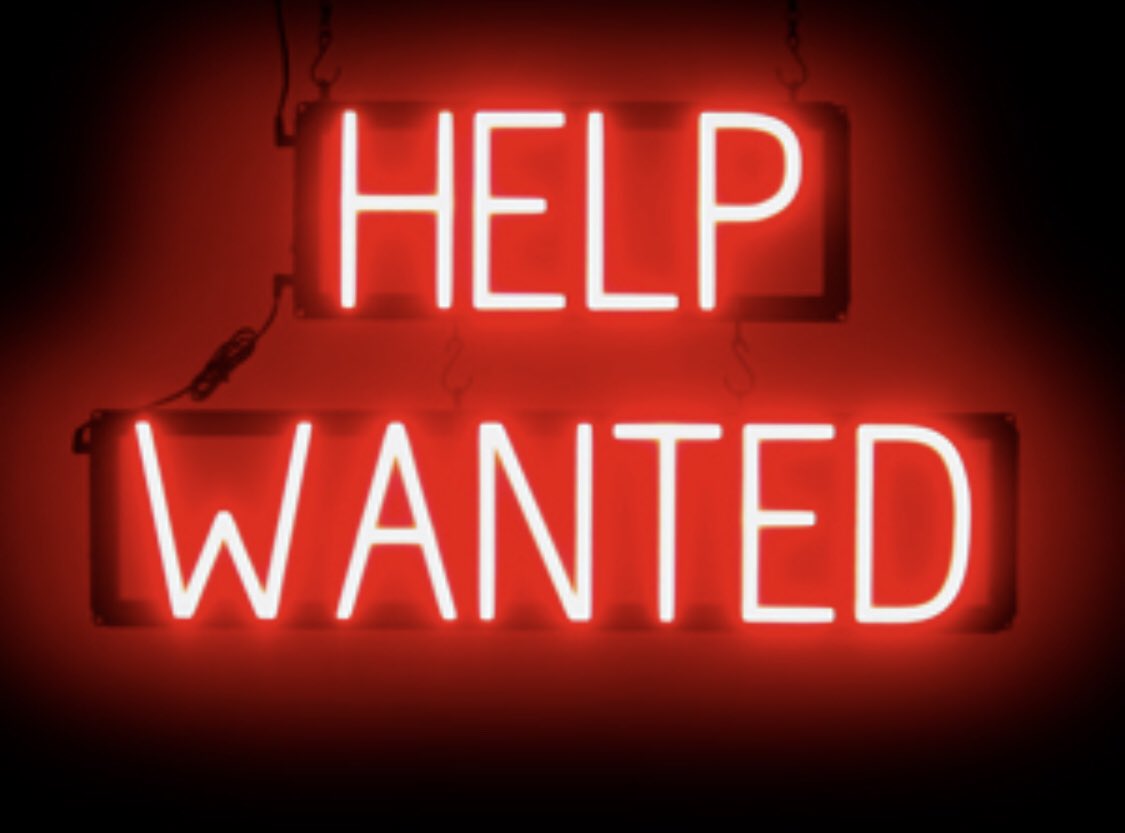 JimsOriginalSub's tweet photo. Help needed!!!!! Stop by to fill out an application. https://t.co/EvDAi4XwTC
